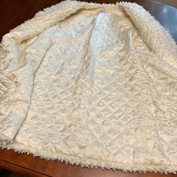 Vintage Sangalli White Boucle Coat Size S - Picture 5 of 9